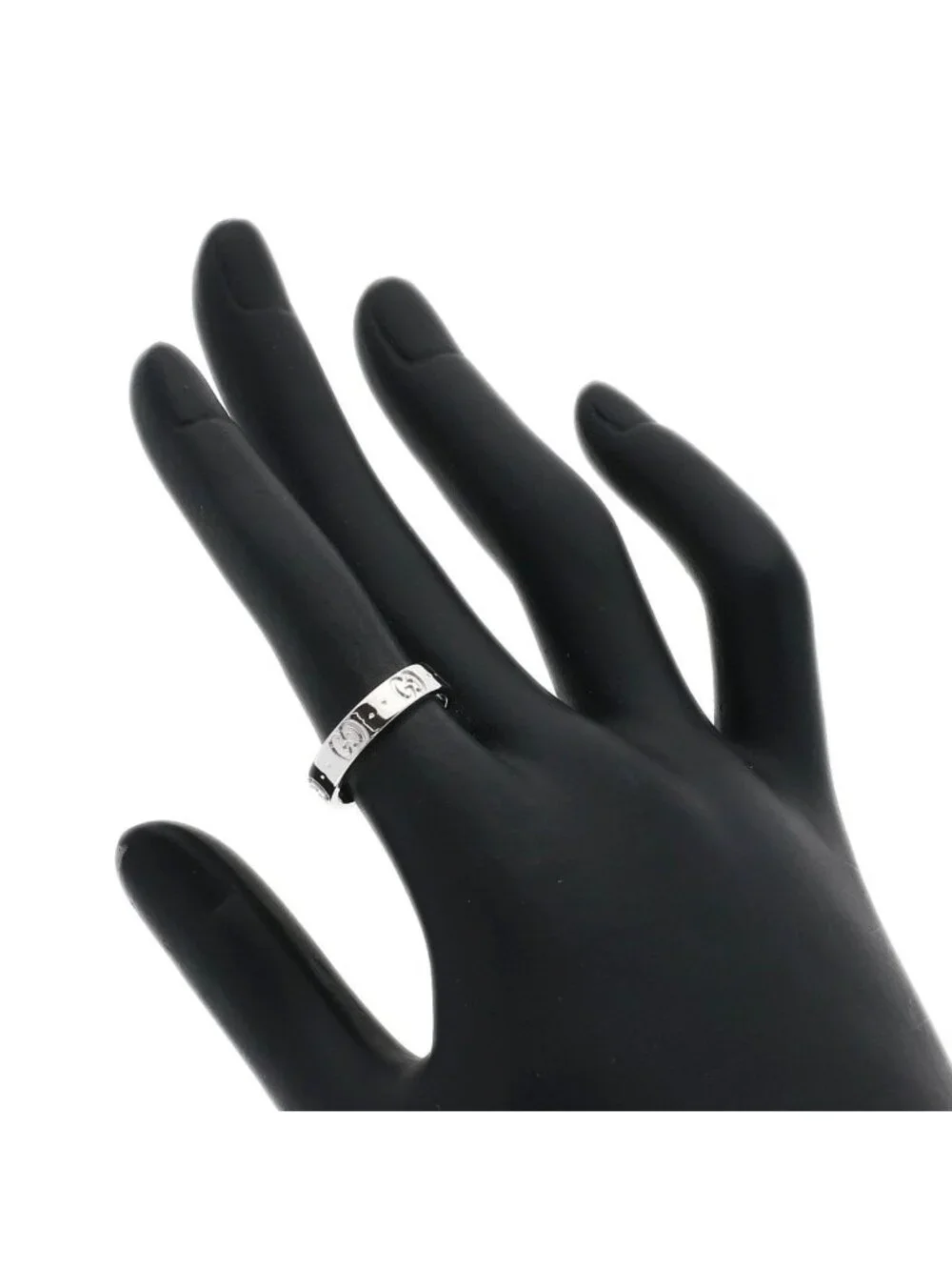 Gucci Icon Ring 18k White Gold
